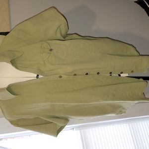 3x button up shrit sage green